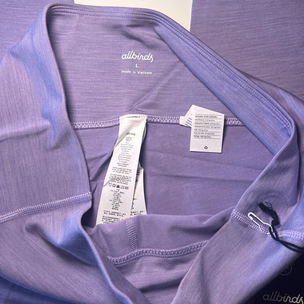 NWT ‼️ ALLBIRDS Natural Flow Legging in Purple Hush Retails for $98! - Picture 11 of 14